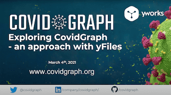 Exploring CovidGraph with yFiles (Guest webinar at CovidGraph.org)