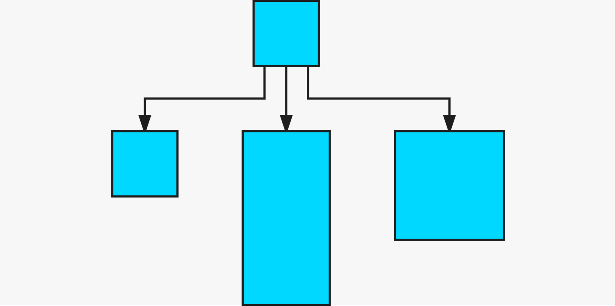 Top-aligned layer