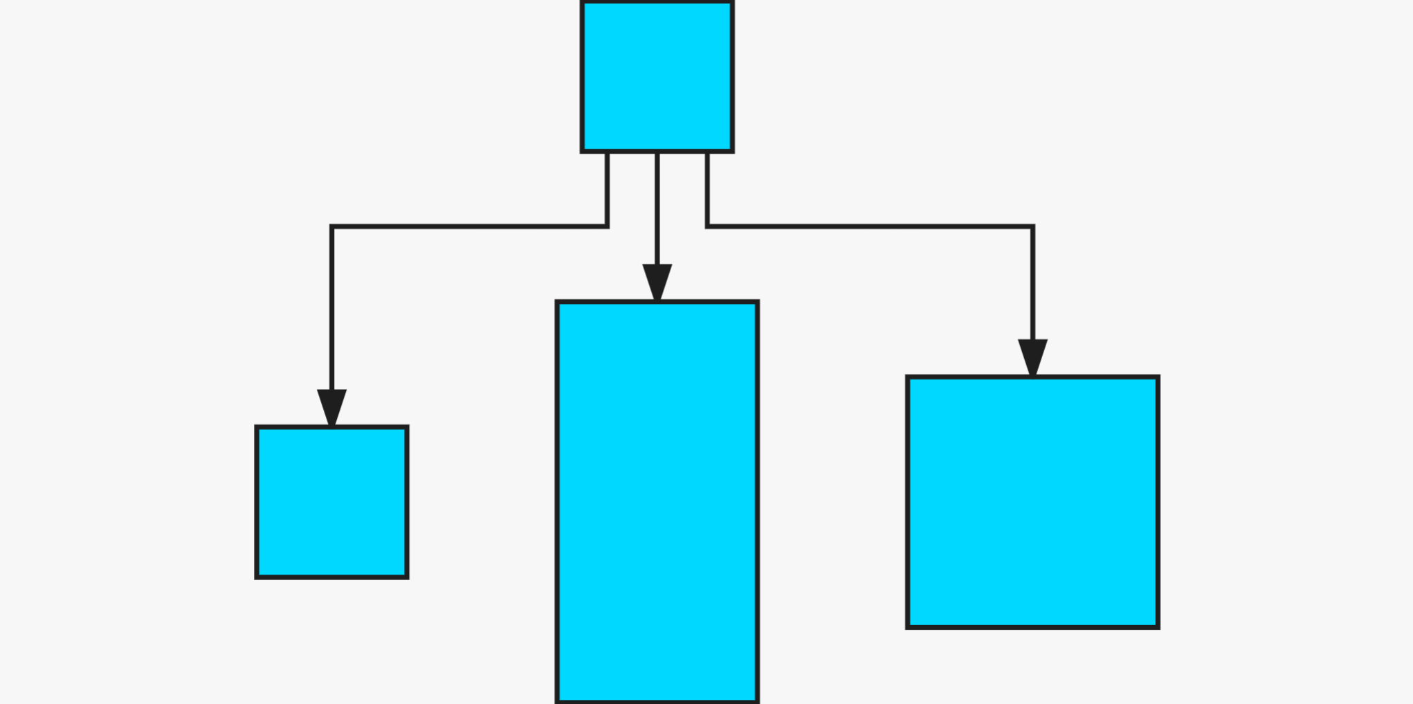 Center-aligned layer