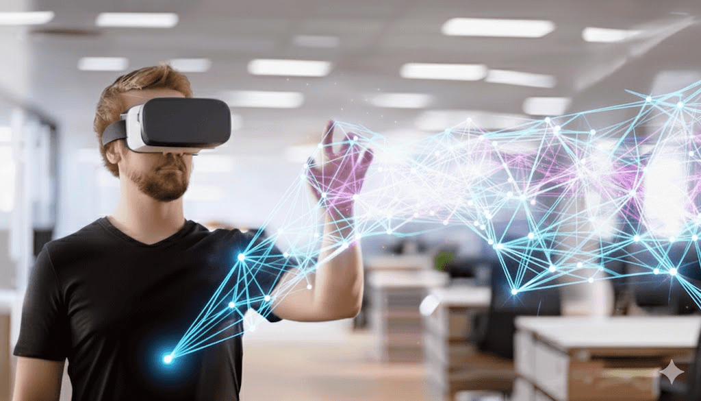 Interactive 3D Network Visualization for the Web – AR and VR Data Exploration