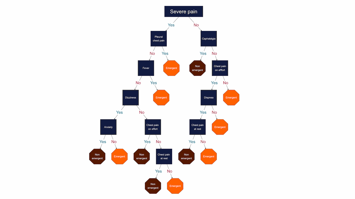 Patient Triage Decision Tree