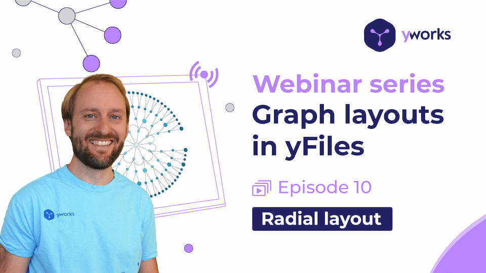 Radial layout with yFiles | Episode 10